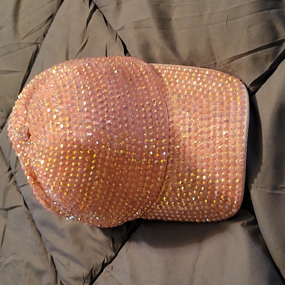 Rhinestone PINK Baseball Cap